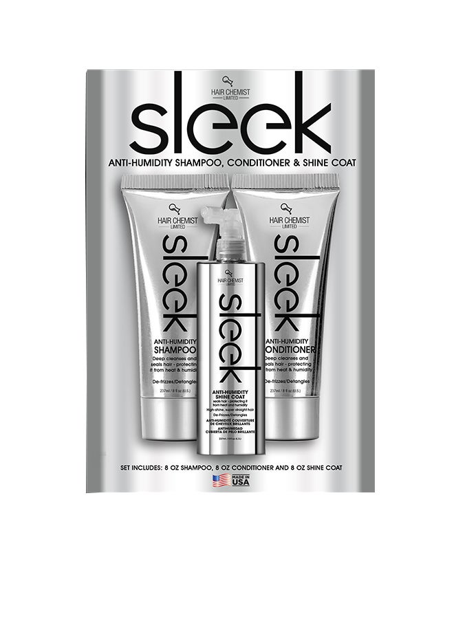 Sleek Anti-humidity Set 3 pcs